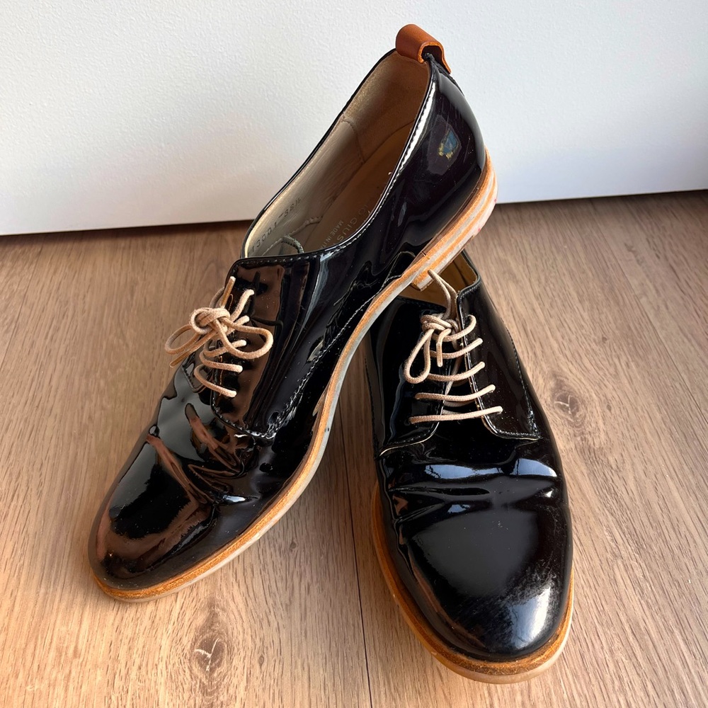 AGL Patent Leather Oxfords